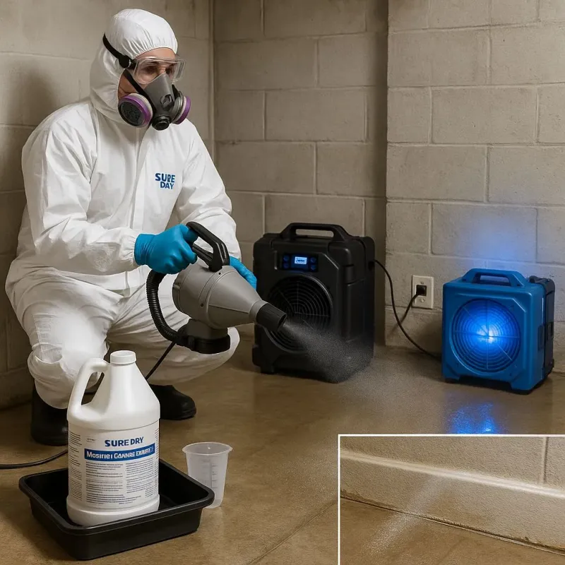 Sanitization and Odor Removal process in Chiefland, FL
